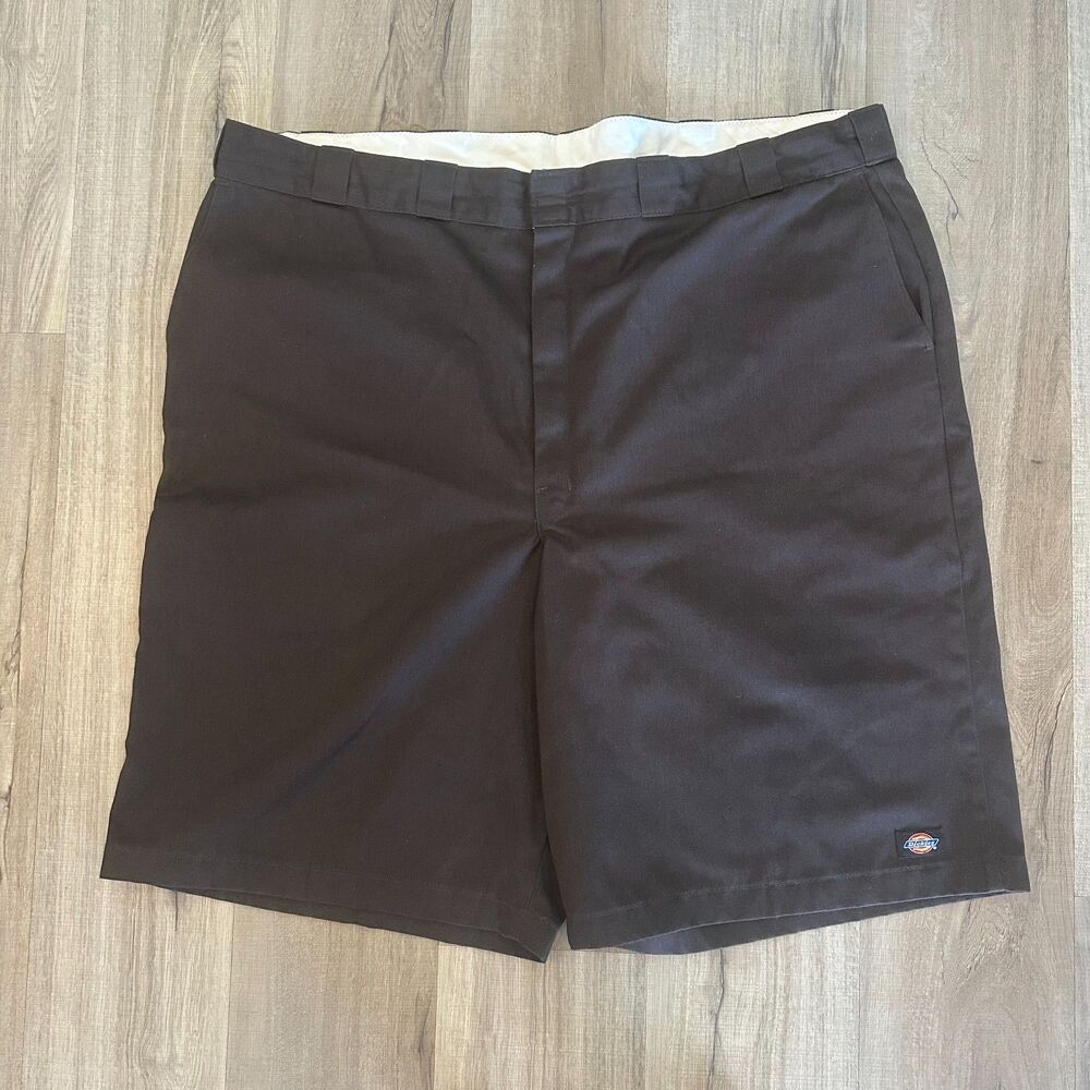 Dickie's Mens Classic Work Shorts Dark Brown Size 50